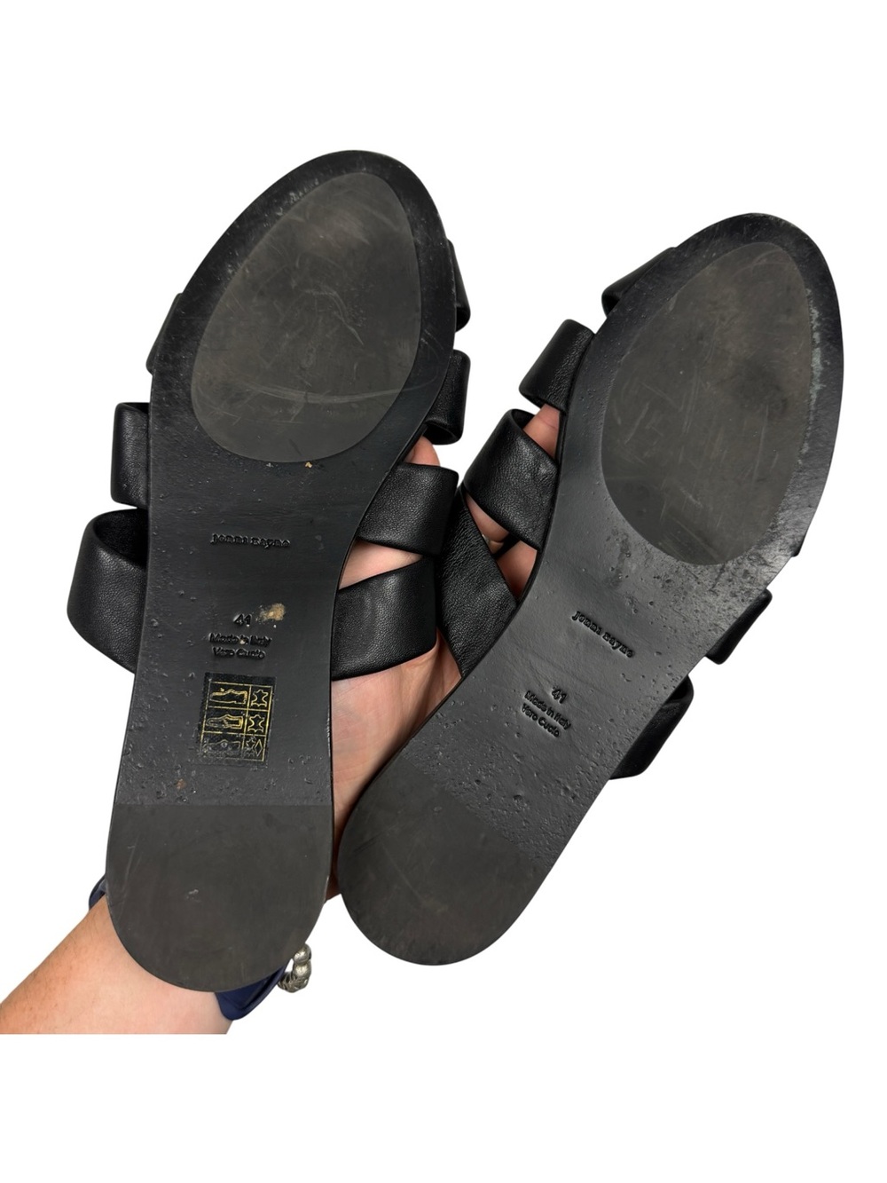 Jenni Kayne Camilla Leather Slip On Mules - Picture 7 of 7